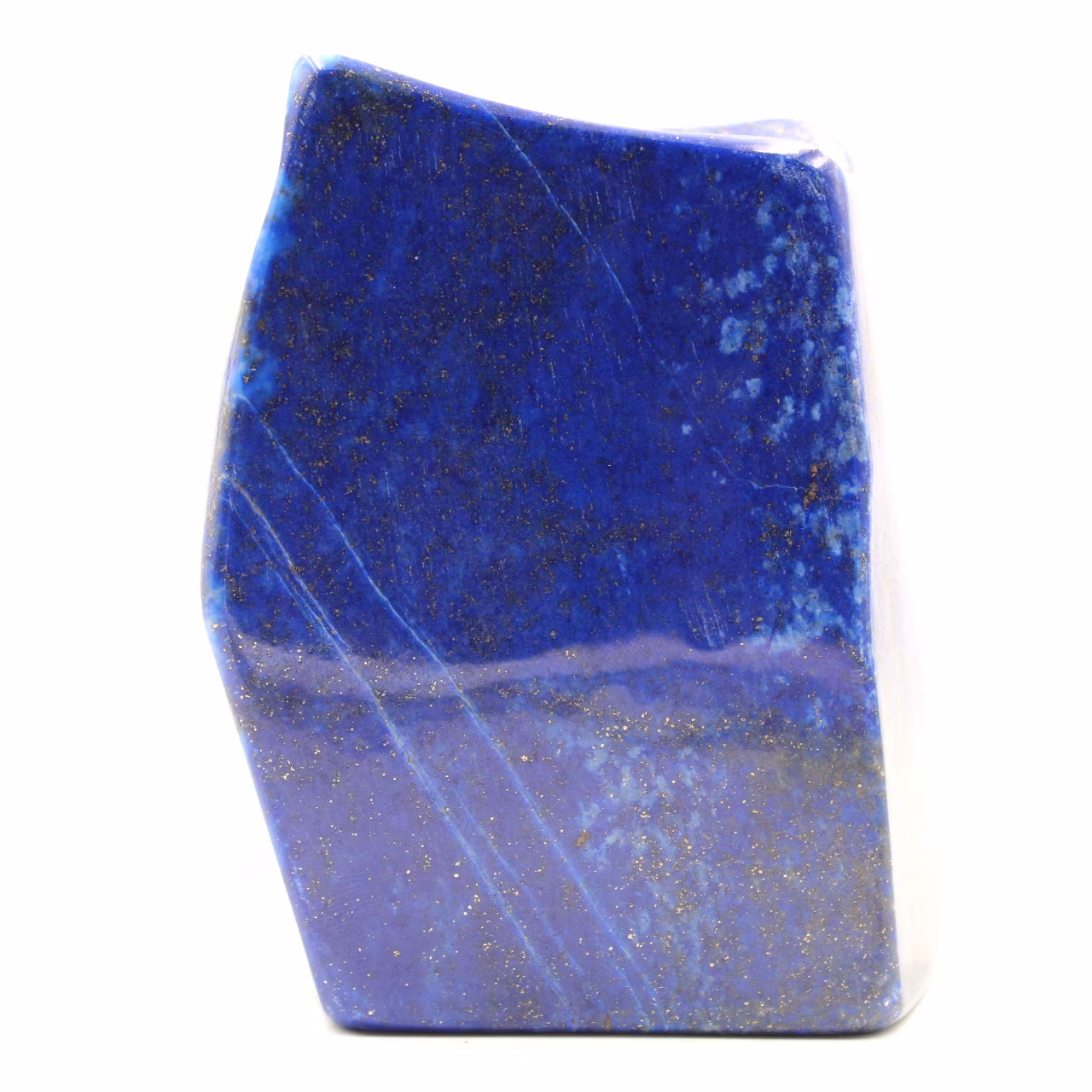 Lapis Lazuli stenblock dekorativ abstrakt form
