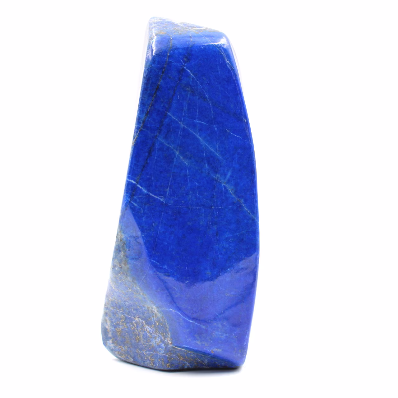 Lapis Lazuli stenblock dekorativ abstrakt form