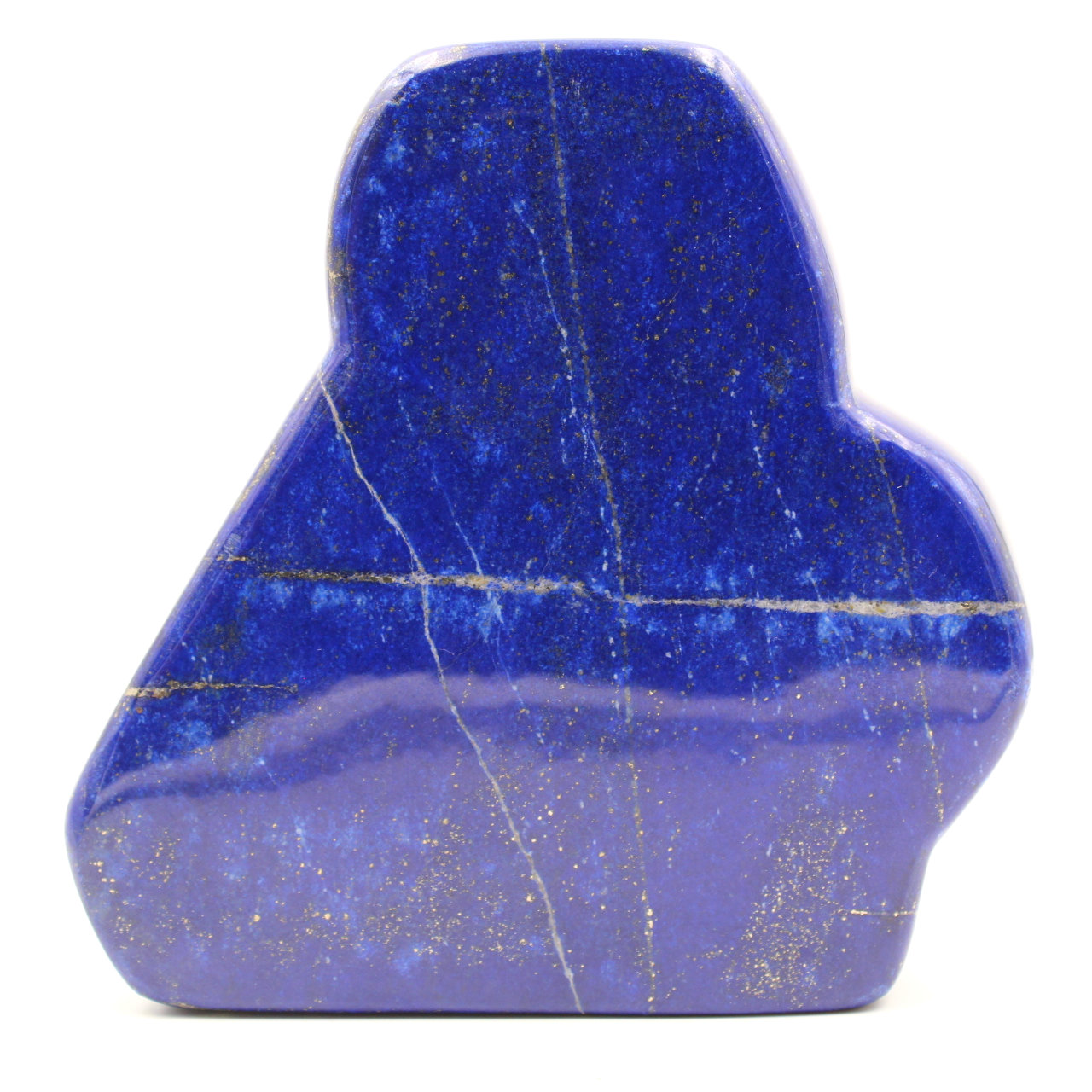 Lapis Lazuli stenblock dekorativ abstrakt form