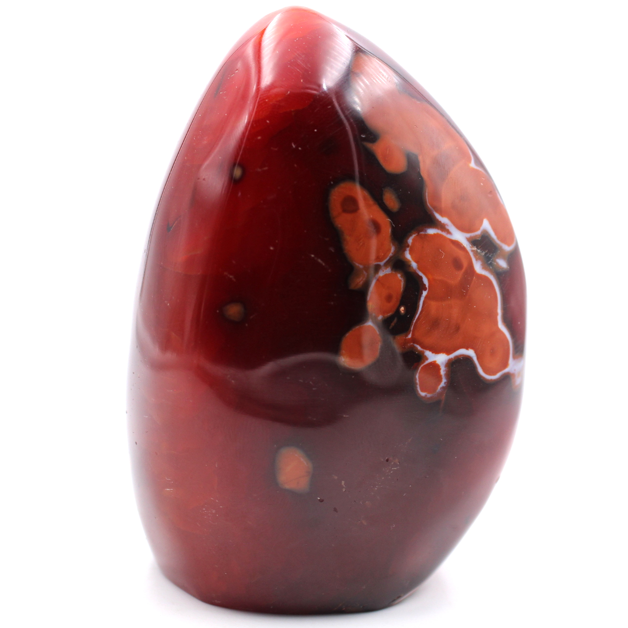 Helt polerad friform Carnelian Stone