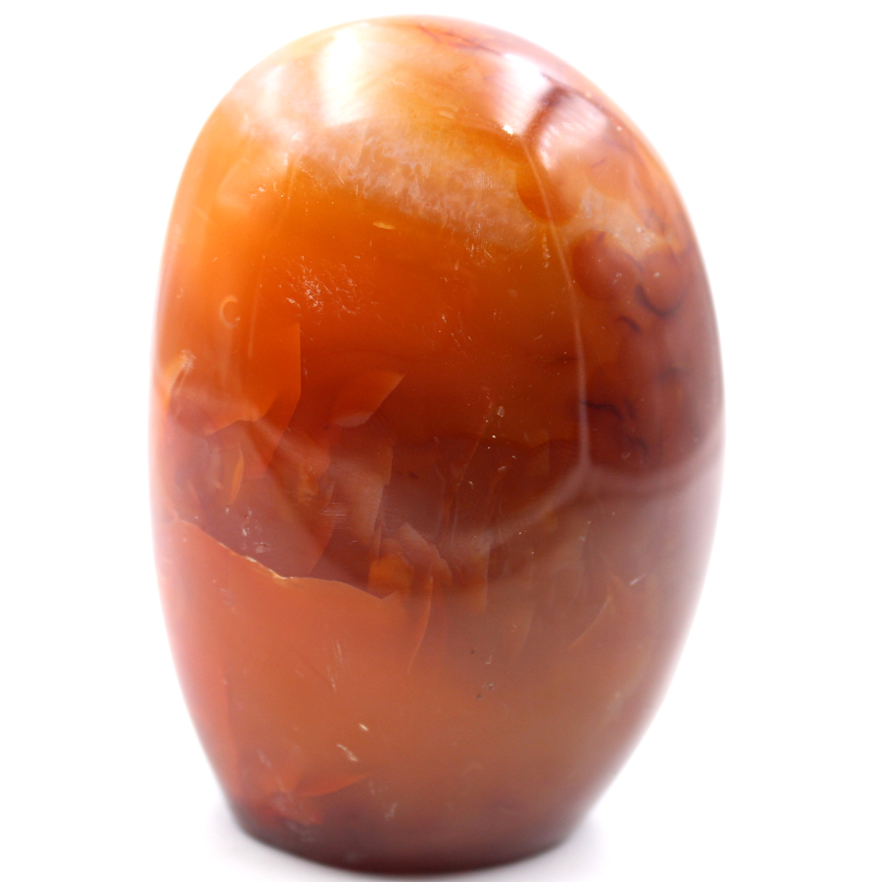 Helt polerad friform Carnelian Stone