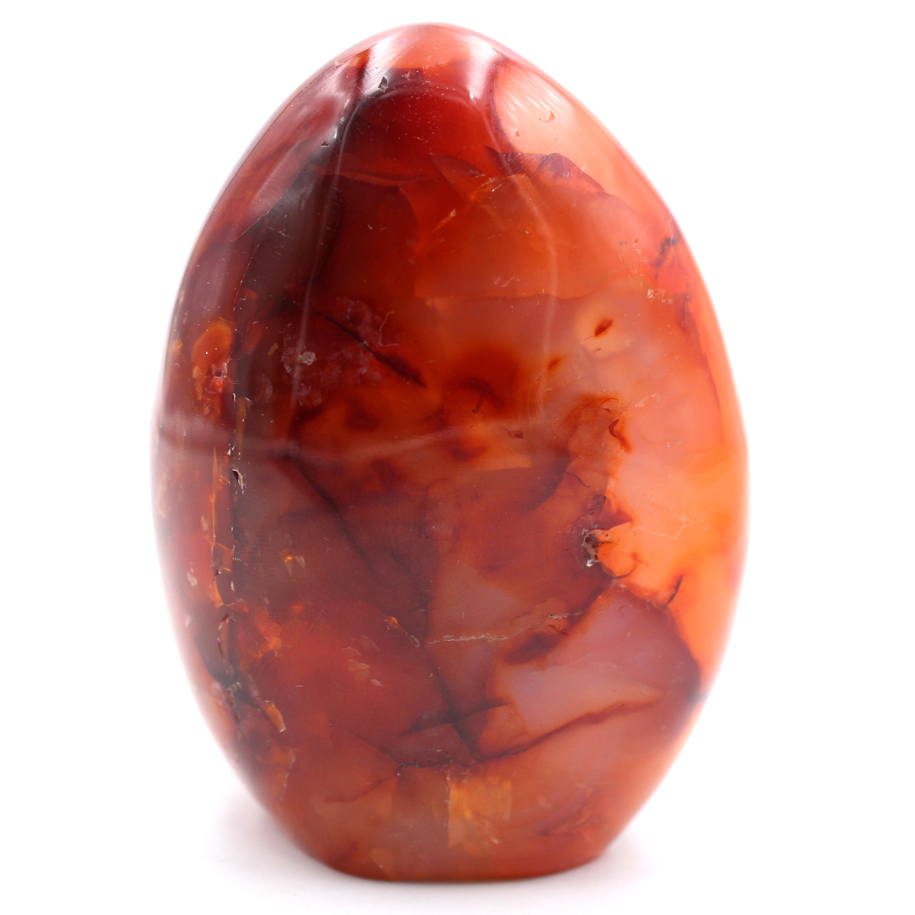 Helt polerad friform Carnelian Stone