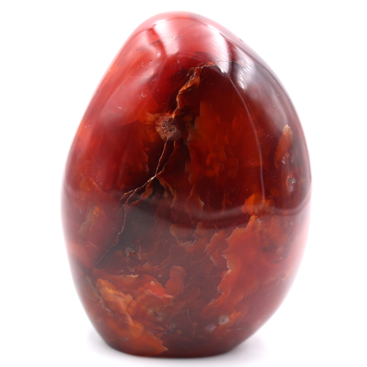Helt polerad friform Carnelian Stone