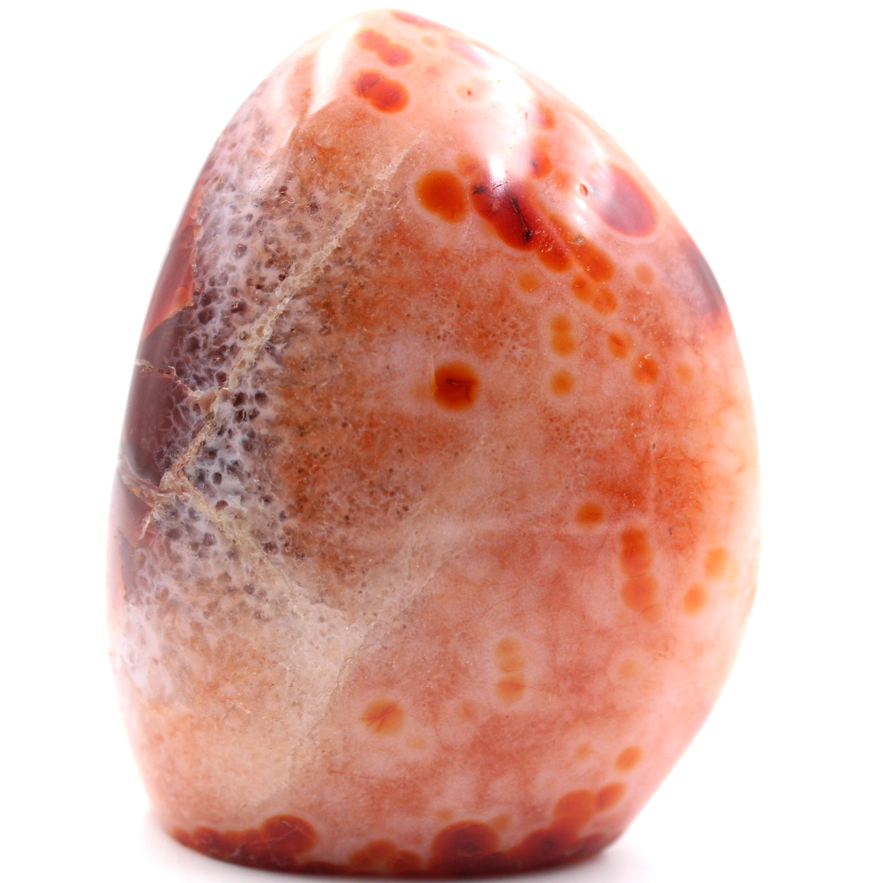 Helt polerad friform Carnelian Stone
