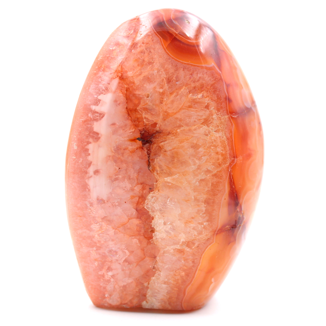 Helt polerad friform Carnelian Stone