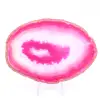 Skiva rosa agat - 0