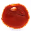 Skiva orange agat - 0