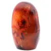 Polerad carnelian sten - 0