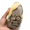 Polerad septaria från Madagaskar - 0