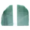 Aventurine bokstöd 2 stycken - 0