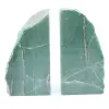 Aventurine bokstöd 2 stycken - 0