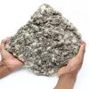 Stor kvartsplatta med kristaller av pyrit och sfalerit (blende) - 0