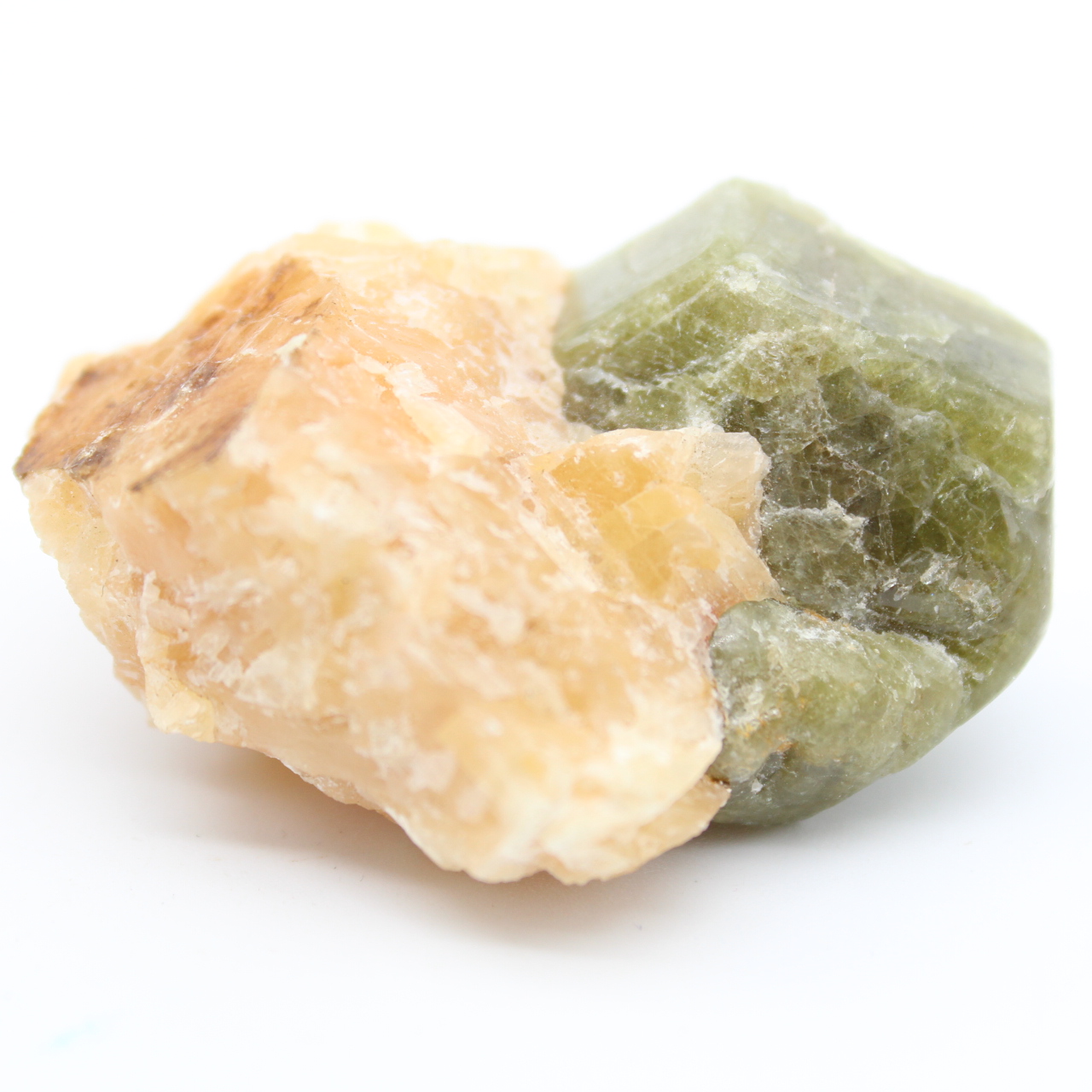 Stor grön demantoid granat