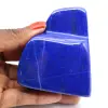 Polerad lapis lazuli sten - 0