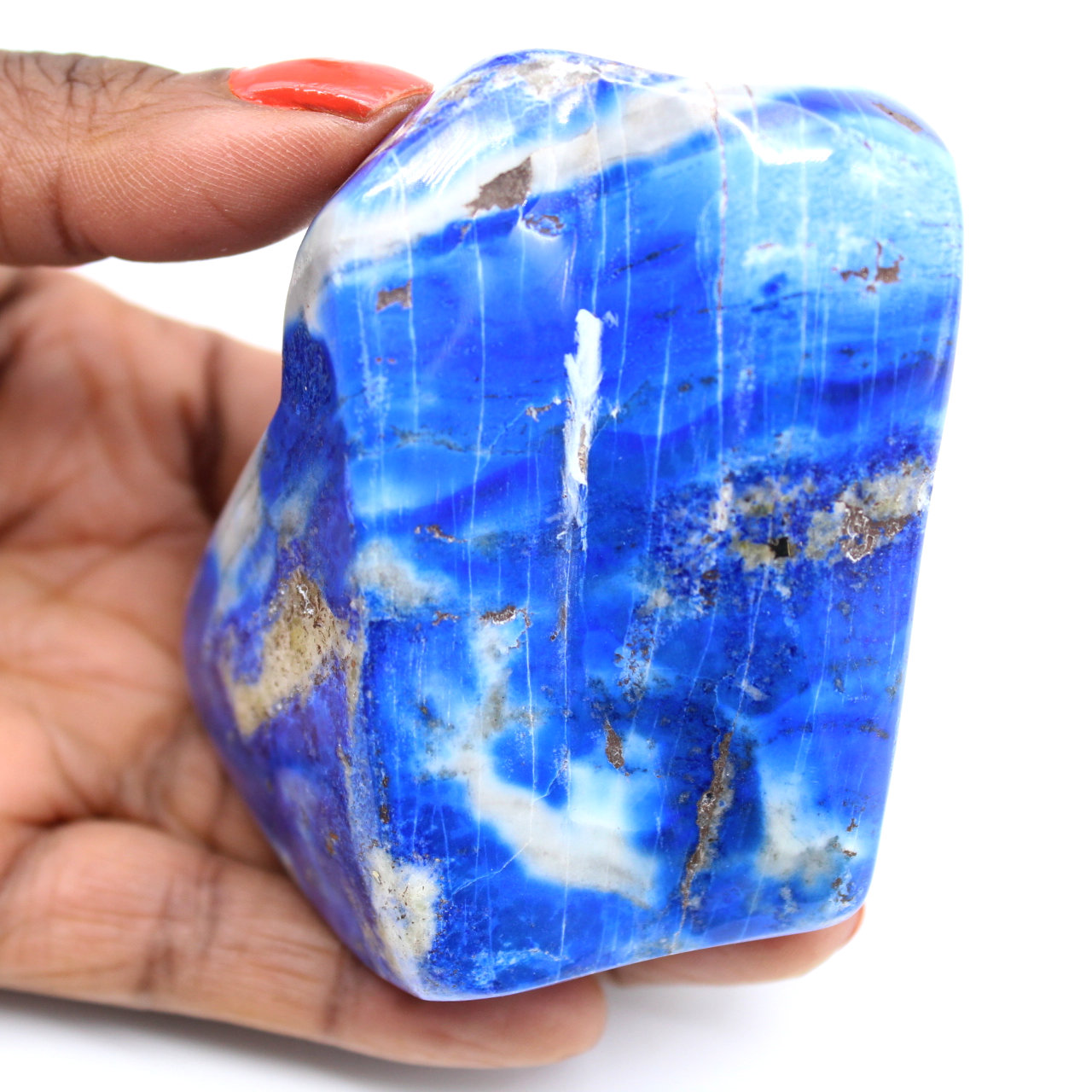 Polerad Lapis Lazuli Stone