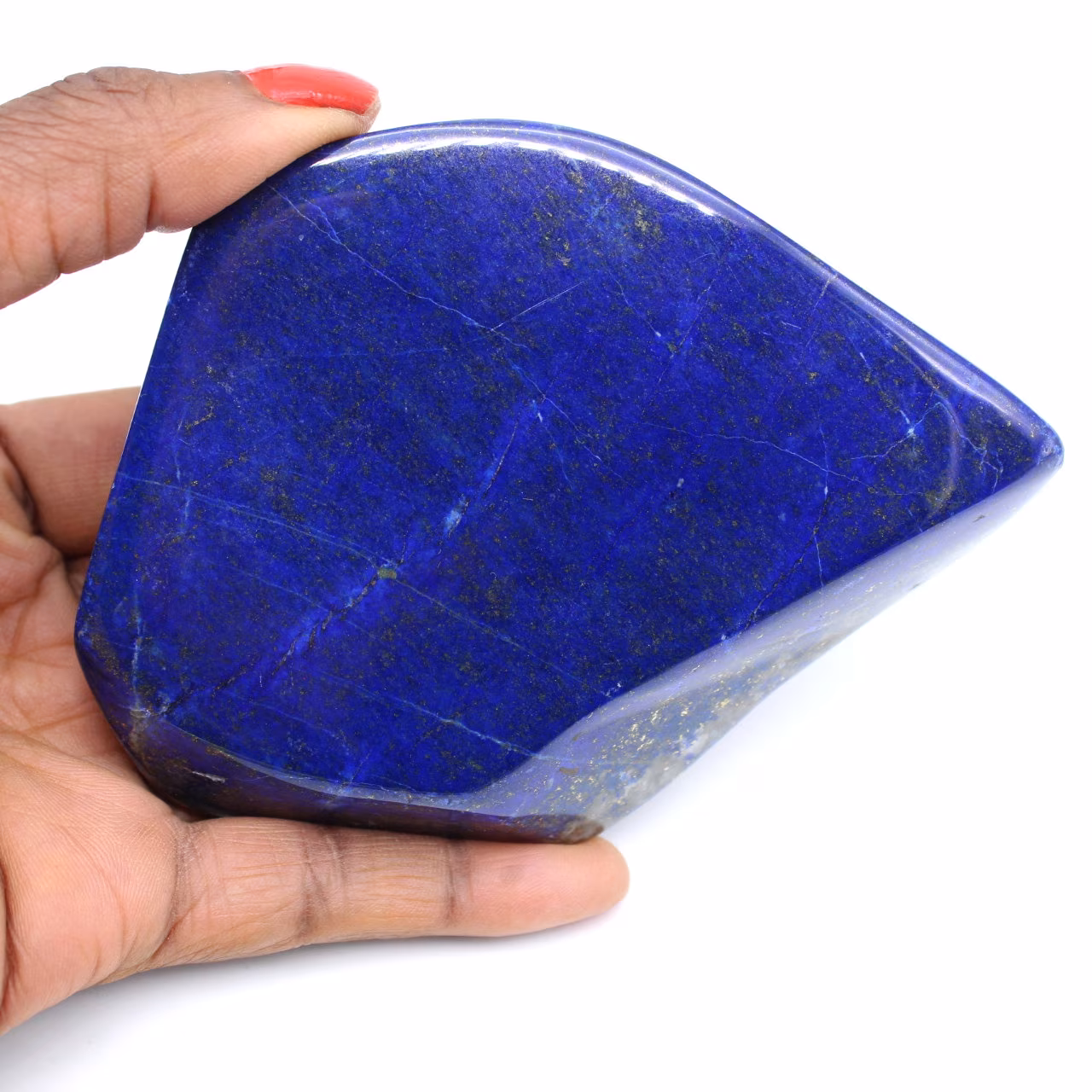Naturligt lapis lazuli-block