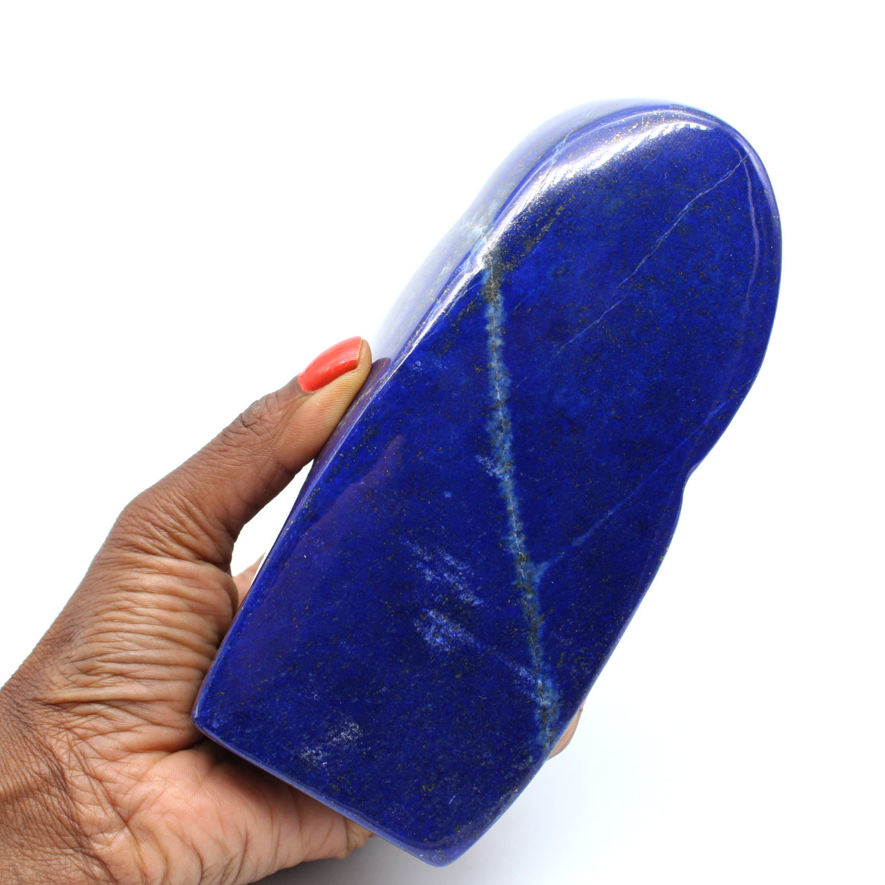 Stor natursten i Lapis-lazuli
