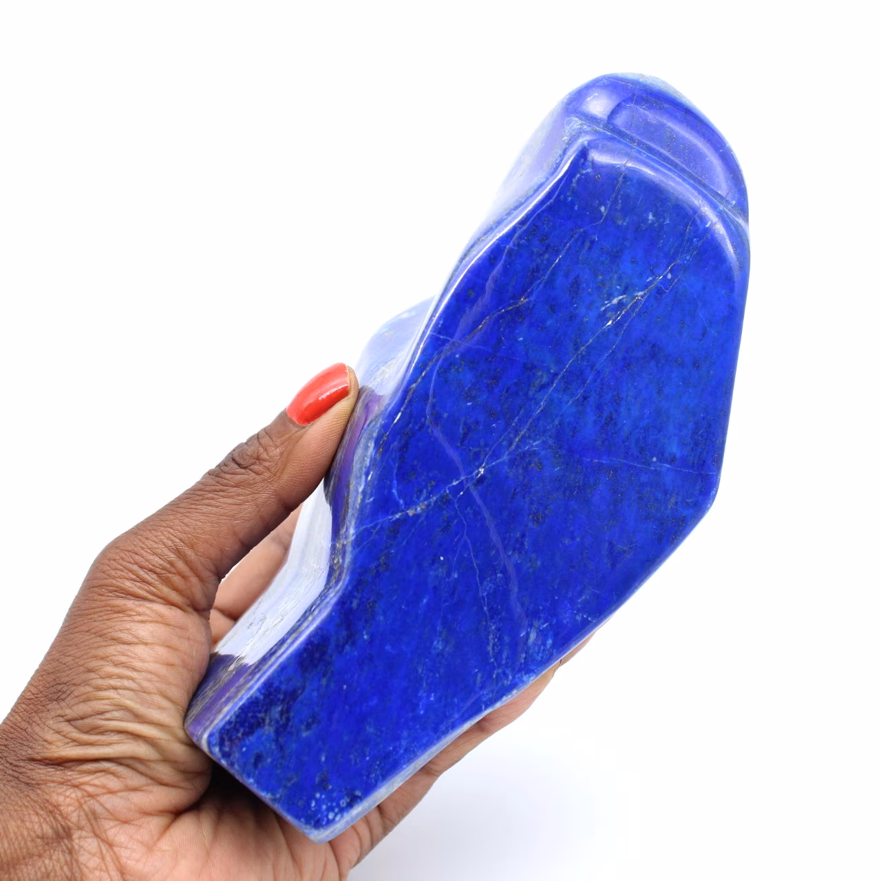 Stor naturlig Lapis Lazuli-sten