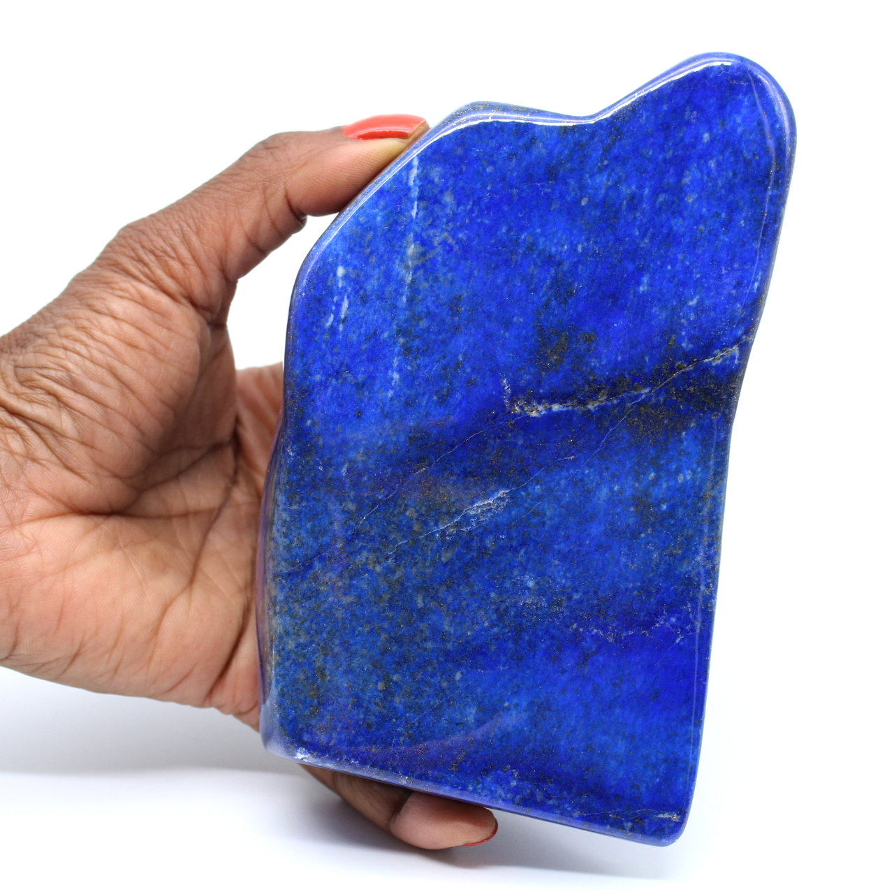 Naturligt lapis lazuli-block