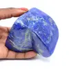 Naturlig polerad lapis lazuli sten - 0