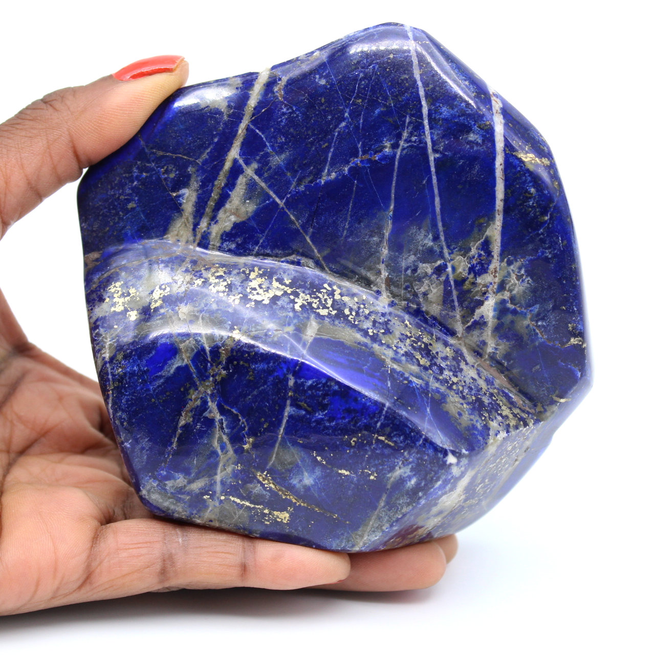 Prydnadssten i Lapis-lazuli