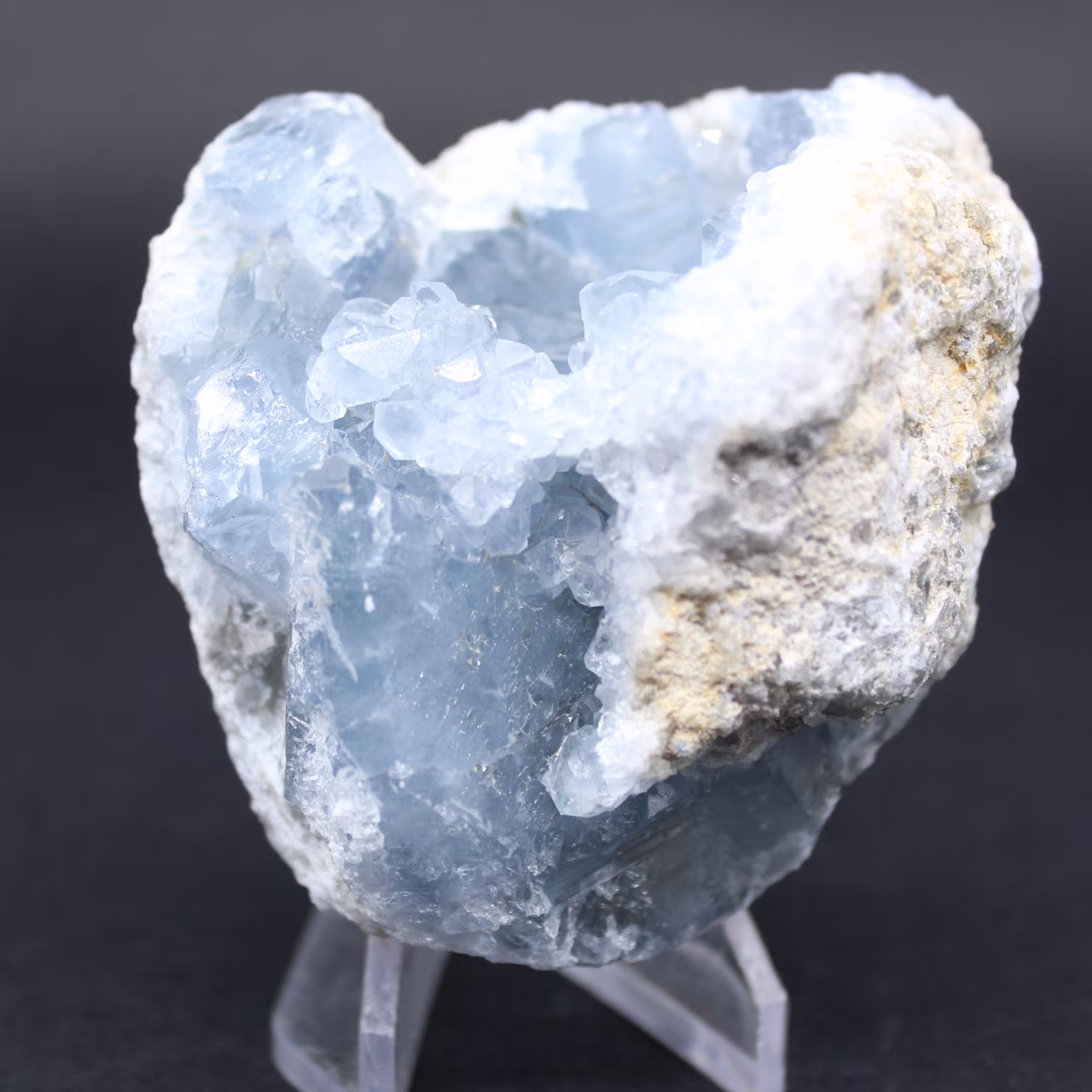 Naturligt Celestite -block