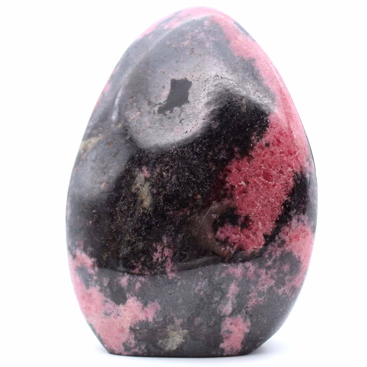 Rhodonite pierre d’ornement från Madagaskar