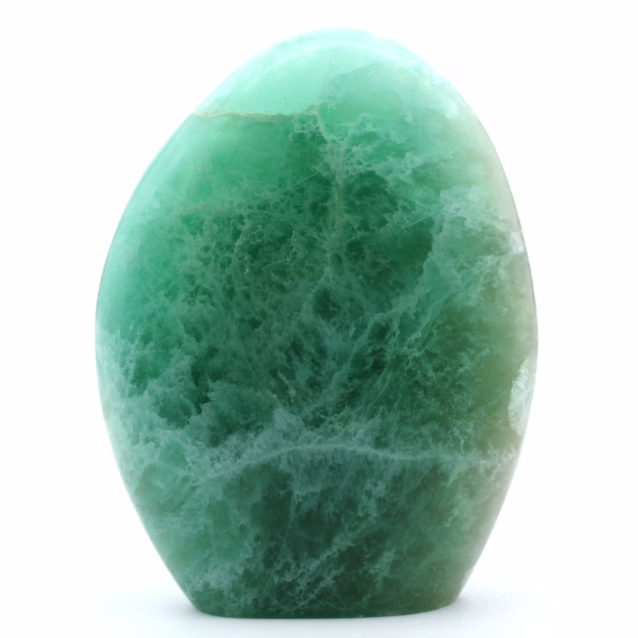 Grön fluoritsten från Madagaskar