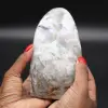 Polerad Tourmaline Inclusion Stone - 1