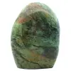 Polerat naturligt krysoprasblock - 0