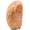 Polerad rosa microline månsten från Madagaskar - 0