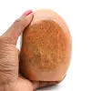 Dekorativ naturlig microline rosa månsten - 1