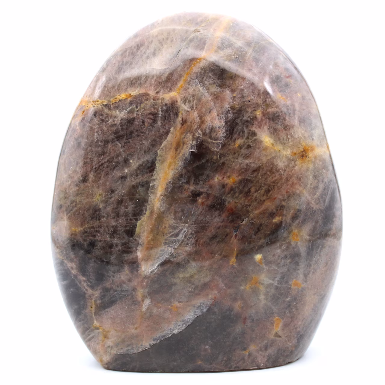 Freeform Microline Black Moonstone
