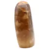 Polerad honungskalcitsten - 2