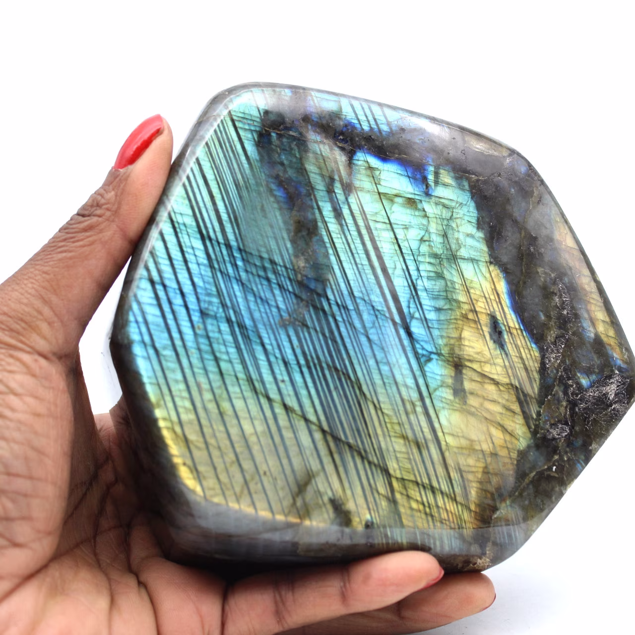 Collector's Natural Poled Labradorite