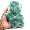 Kristallisering av grön fluorit från Madagaskar - 0