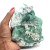 Rå naturlig grön fluorit - 0