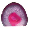 dekorativ rosa agat - 0