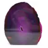 Dekorativ rosa agat att lägga - 0