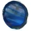 Mineralblå agat dekoration - 0