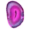 Dekorsten i rosa agat - 0