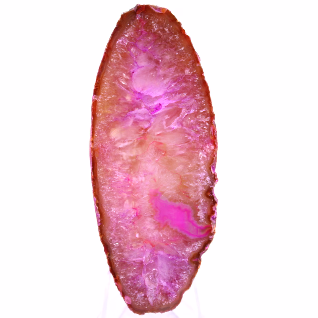 dekorativ rosa agat