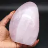 Polerad naturlig rosenkvarts - 0