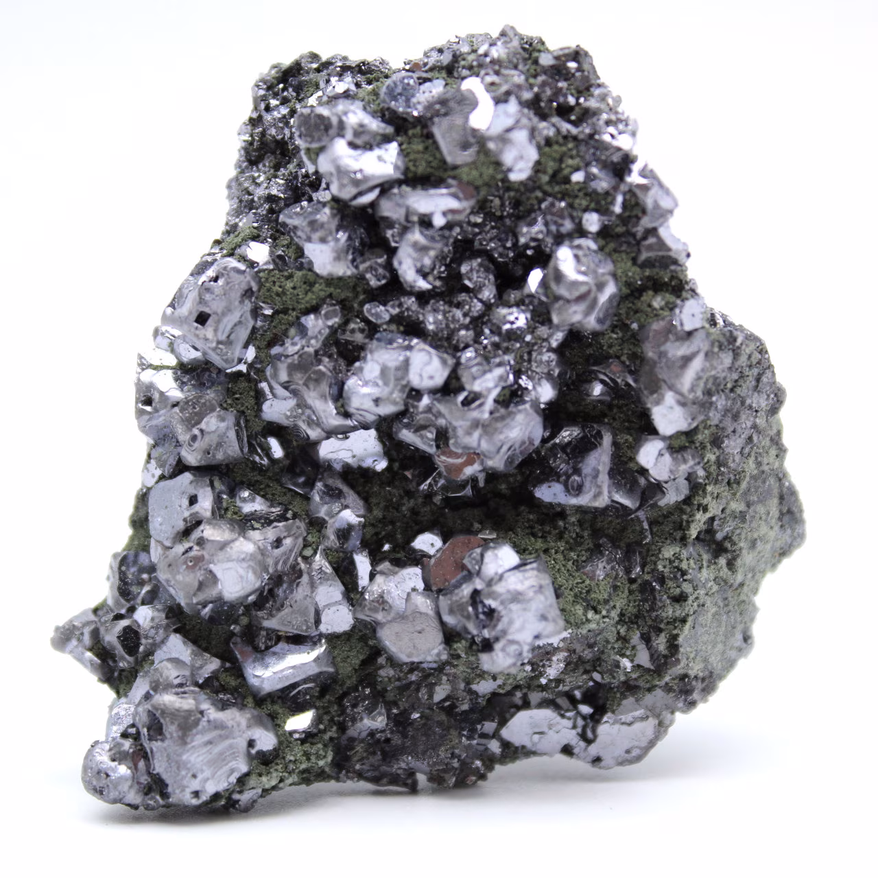 Sphalerit och galena rock