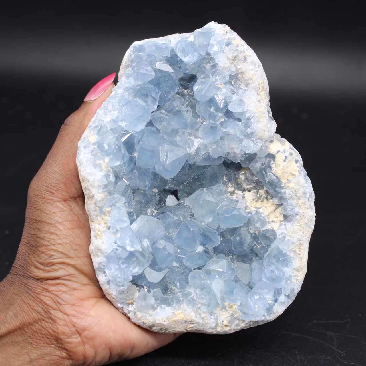 Celestite kristallisation