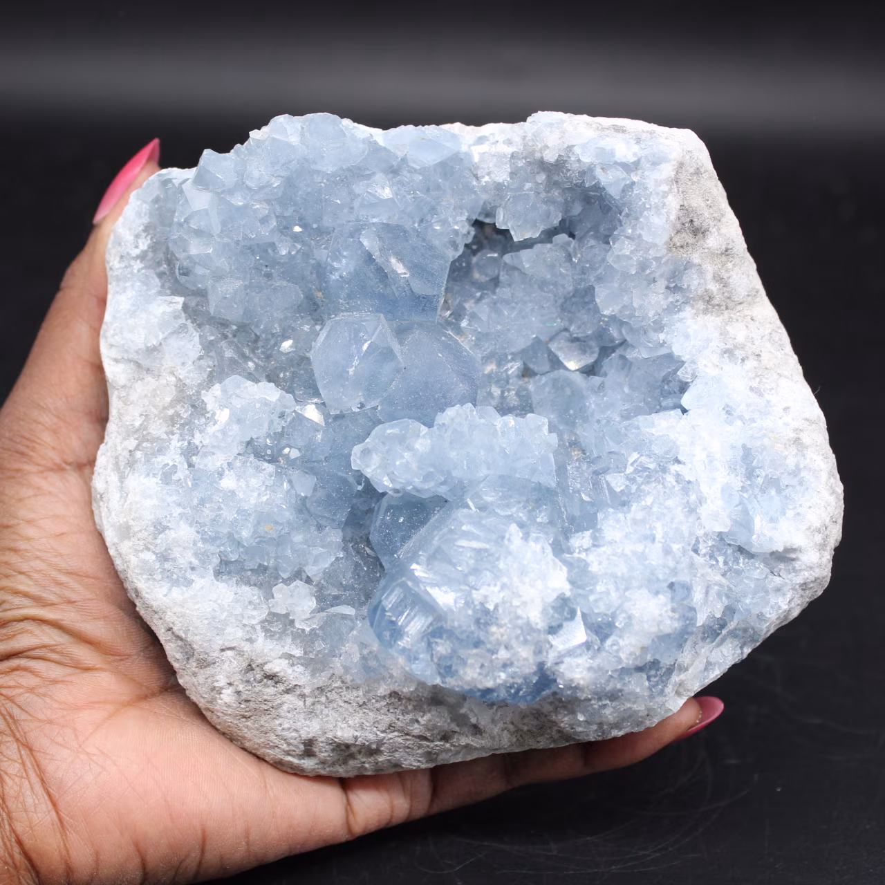 Celestite kristallisation