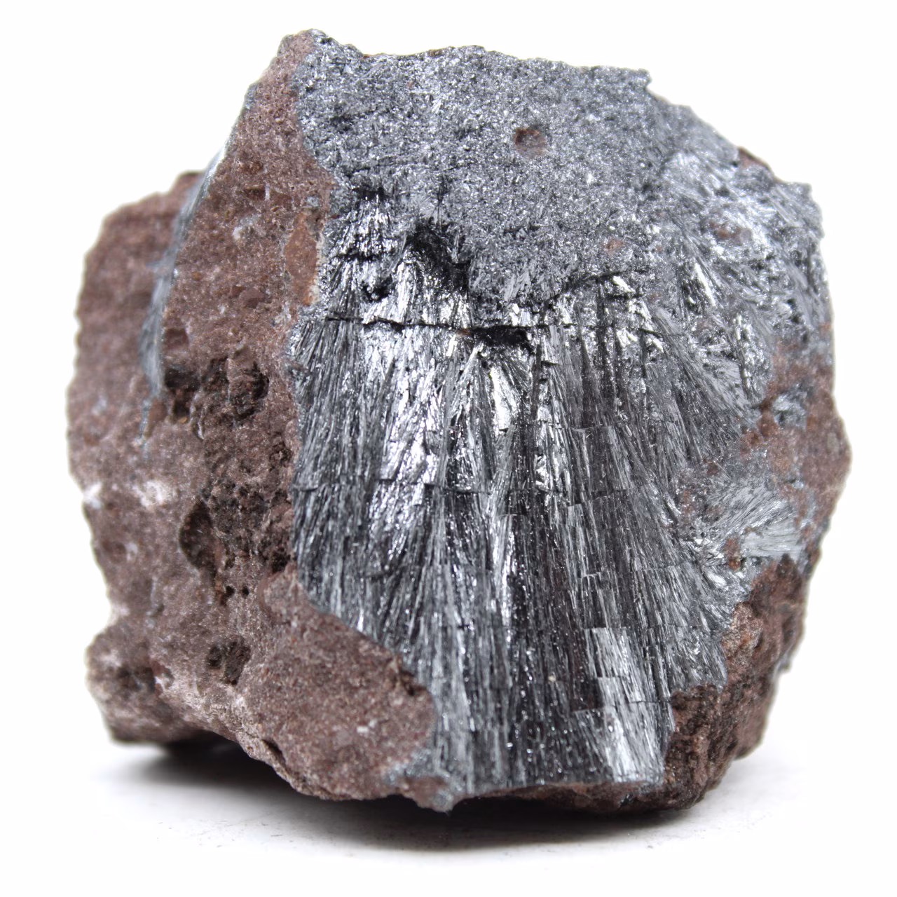 Rå naturlig pyrolusit