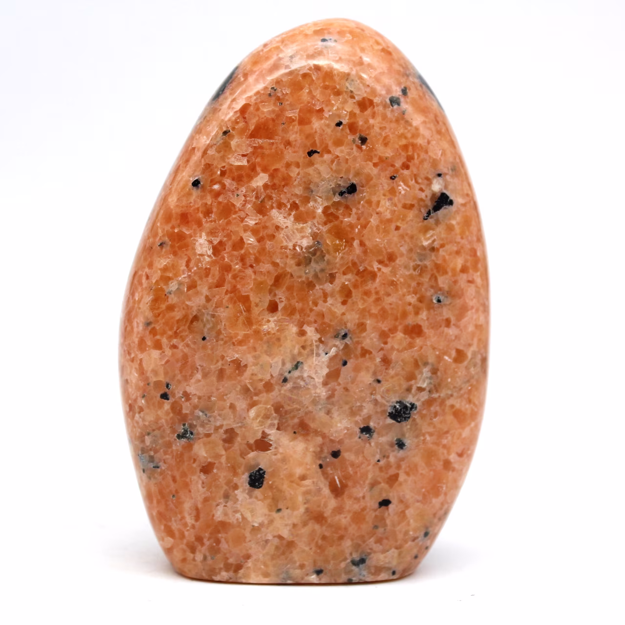 Dekorativ orange kalcit
