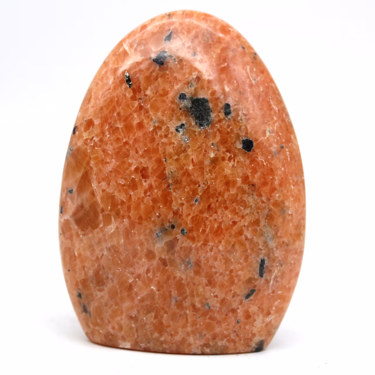 Dekorativ orange kalcit