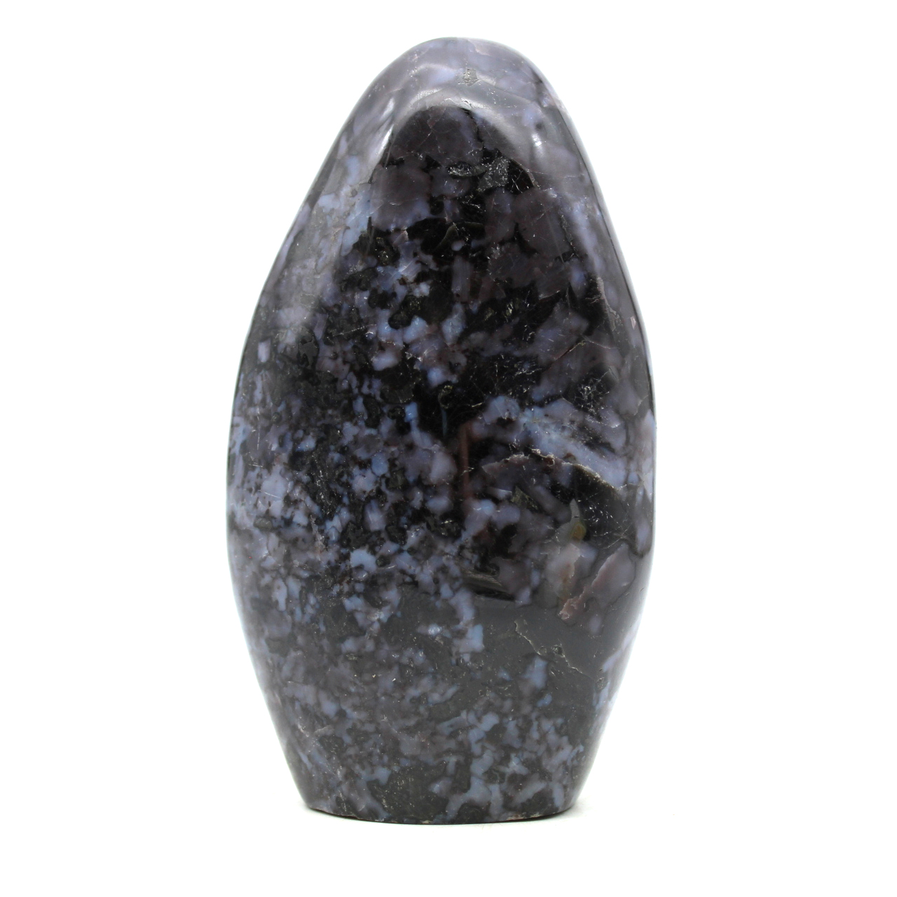 Polerad friform i indigo gabbro